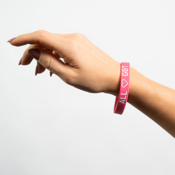 Bracciale rosa GBT - immagine 2