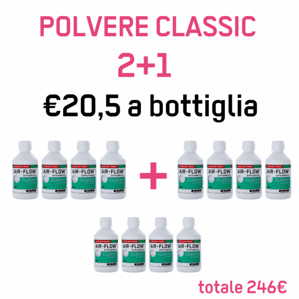 Offerta 2+1 – Polvere Classic Gusto Menta
