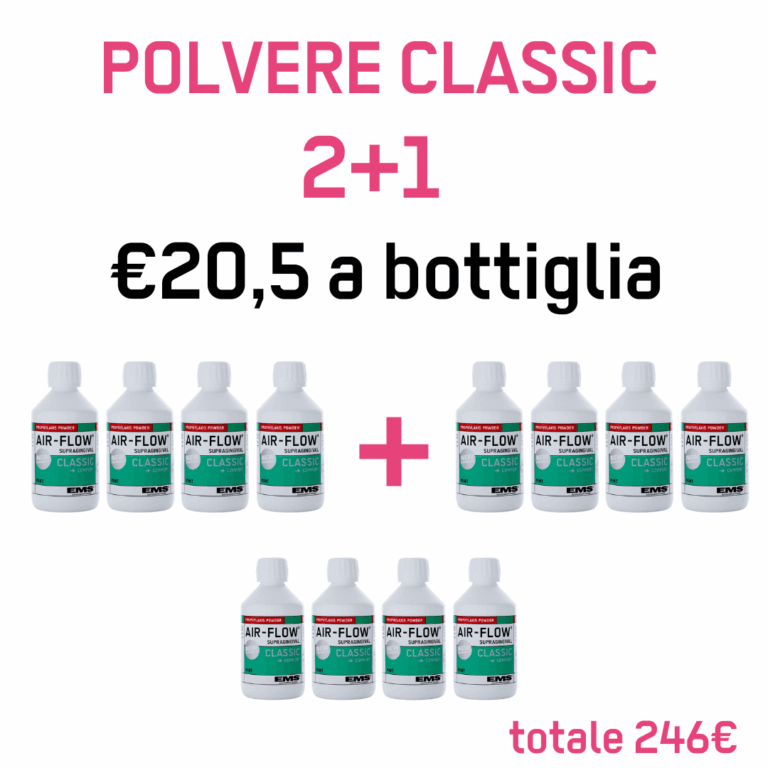 Offerta 2+1 - Polvere Classic Gusto Menta