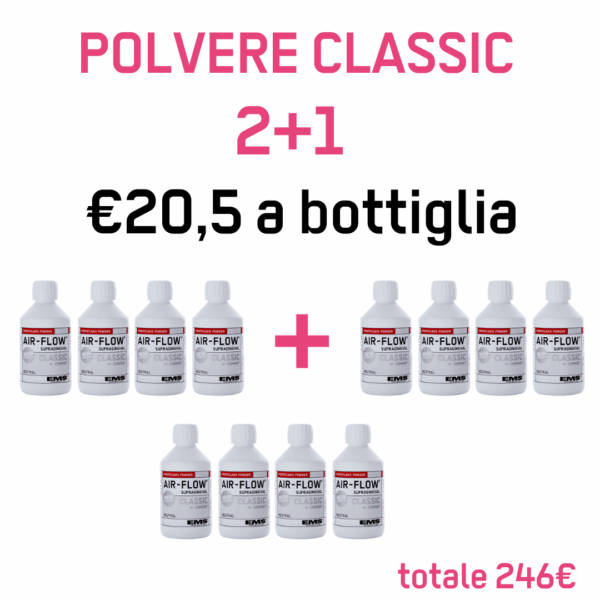Offerta 2+1 – Polvere Classic Gusto Neutro